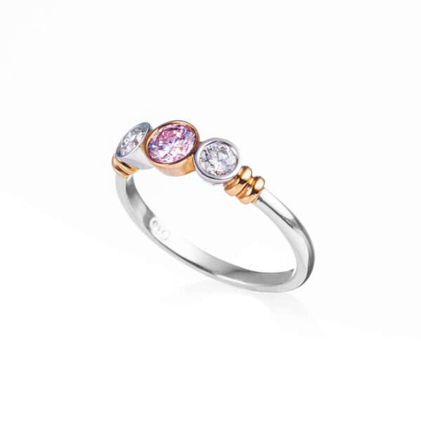 Argyle Pink Diamond Engagement Ring RPD0001