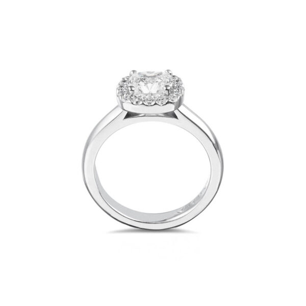 Classic Halo Diamond Engagement Ring R0248