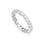 Ladies Diamond Wedding Band W0012