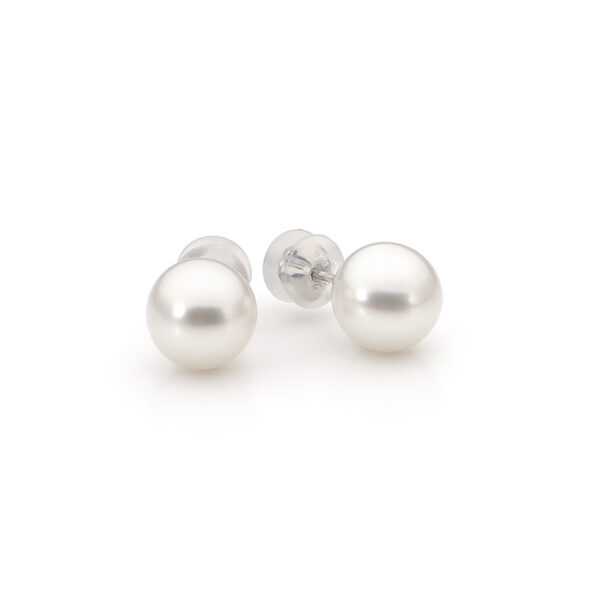 White South Sea Pearl Stud Earrings ST10012