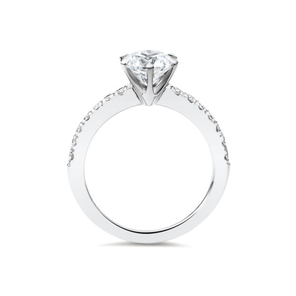 Round Brilliant Cut Diamond Engagement Ring