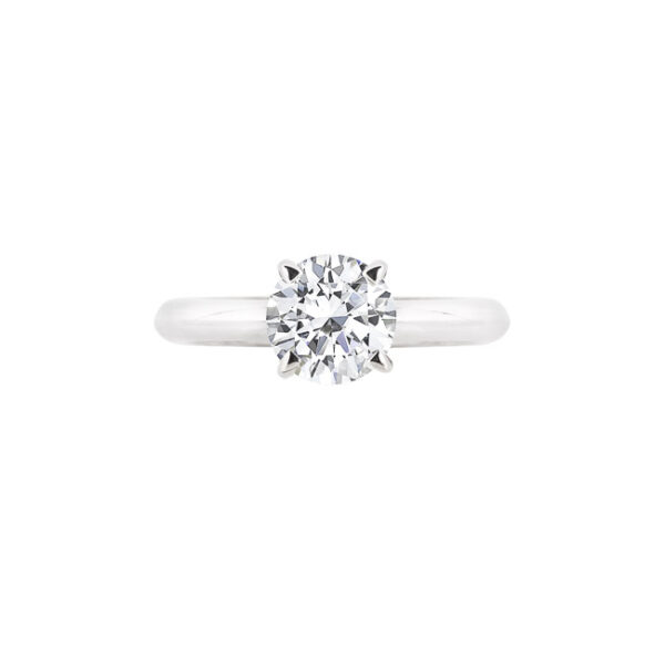 Round Brilliant Cut Diamond Engagement Ring