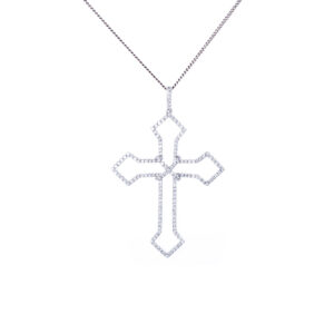 “Ava“ Diamond Cross Pendant