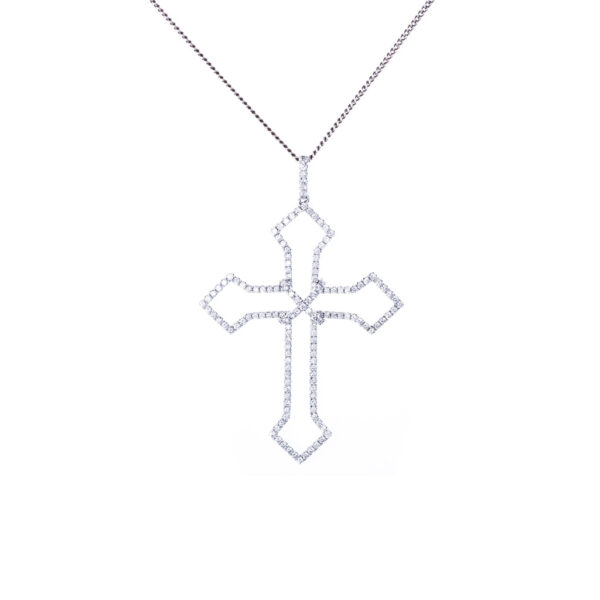 “Ava“ Diamond Cross Pendant