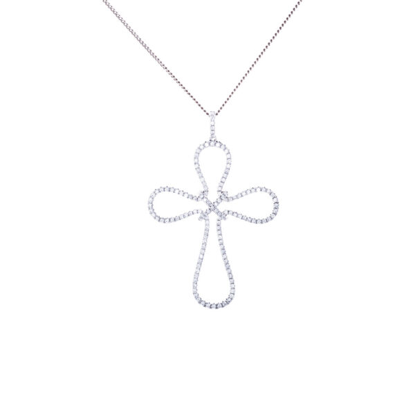 “Valentina“ Diamond Cross Pendant